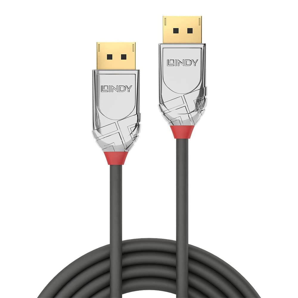 LINDY 2m DisplayPort 1.4 Cable, Cromo Line