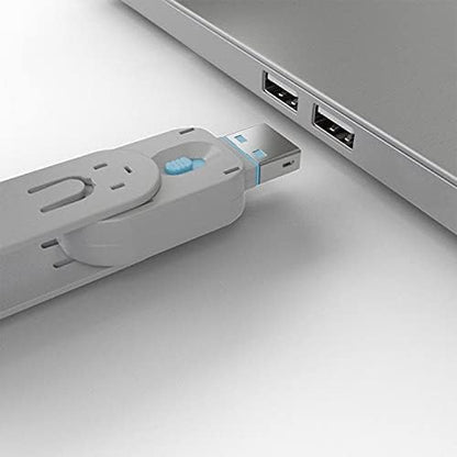 LINDY USB Port Blocker - Pack of 4 Colour Code: