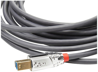Lindy 5m USB B 3.0 Cable, USB-A Male to USB-B 3.0 Male Type B, Monitor, for External Hard Drive, Scanner, Printer