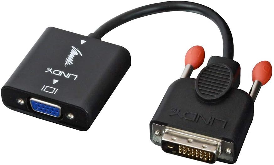 LINDY 38189 – Adaptador conversor DVI – D a VGA