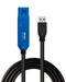 LINDY Active Pro Verlängerungskabel USB 3.0 (8 m) Blau