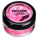 Smiffys Moon Glitter Iridescent Chunky Glitter, Pink