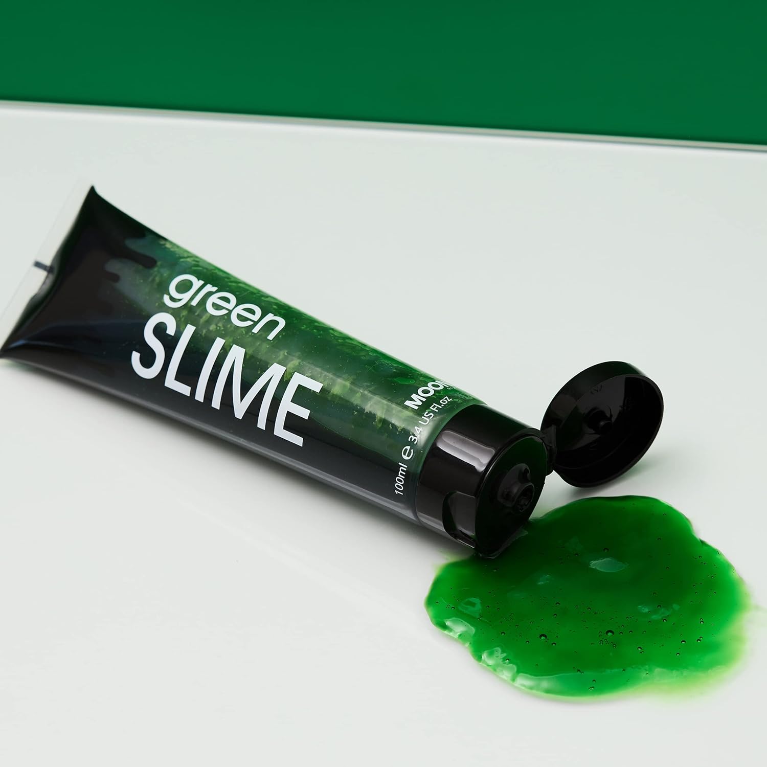 Smiffys Moon Terror Green Slime 100ml, Green