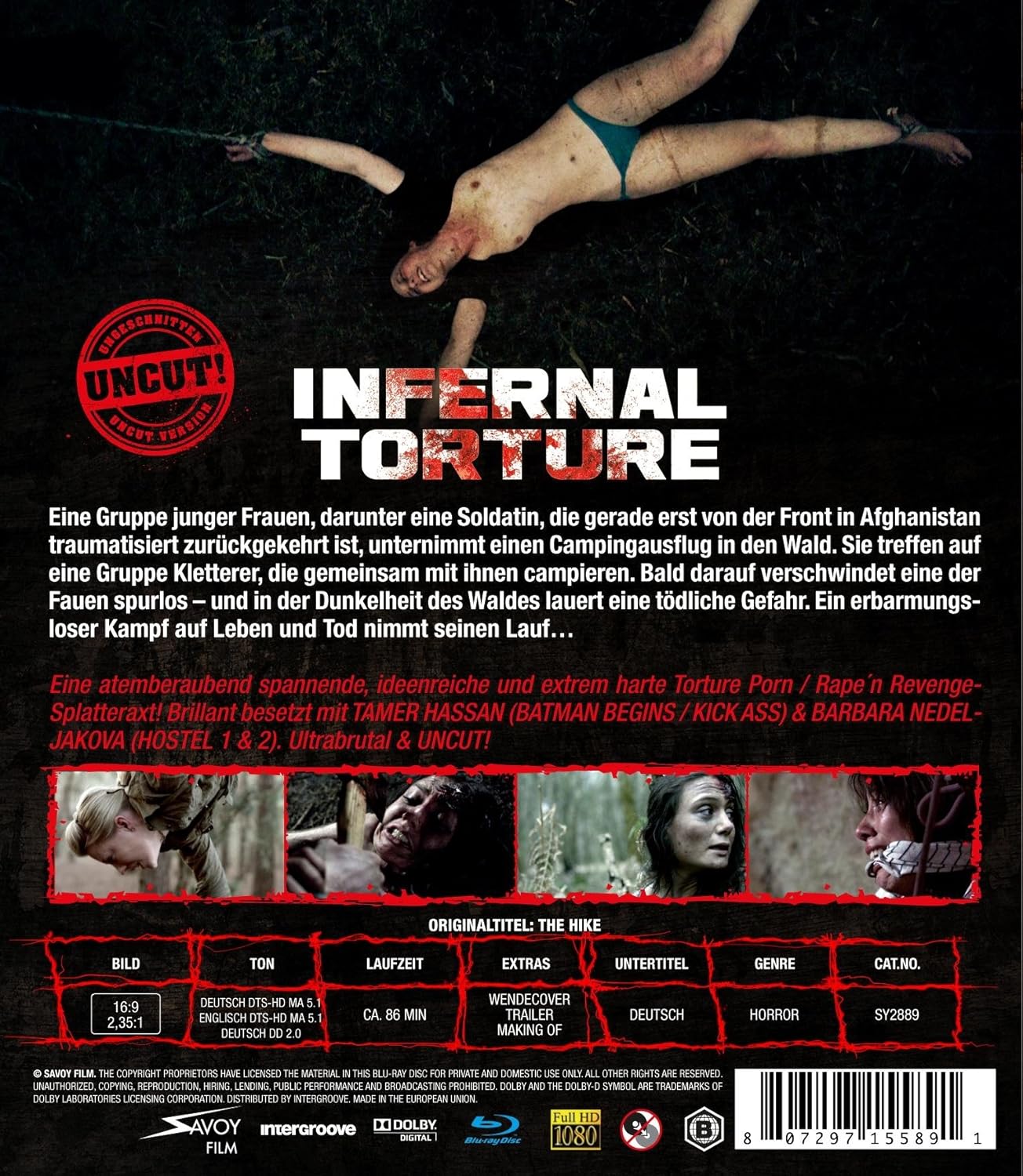 Infernal Torture (blu-ray) (import) Tamer Hassan; Nedeljakova Bar