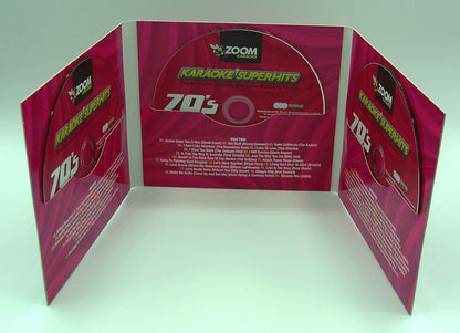 Zoom Karaoke CD+G - 70s Seventies Superhits - Triple CD+G Karaoke Pack