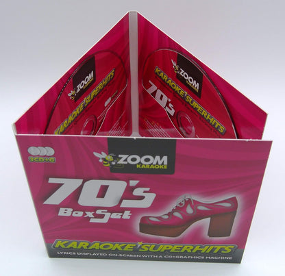 Zoom Karaoke CD+G - 70s Seventies Superhits - Triple CD+G Karaoke Pack