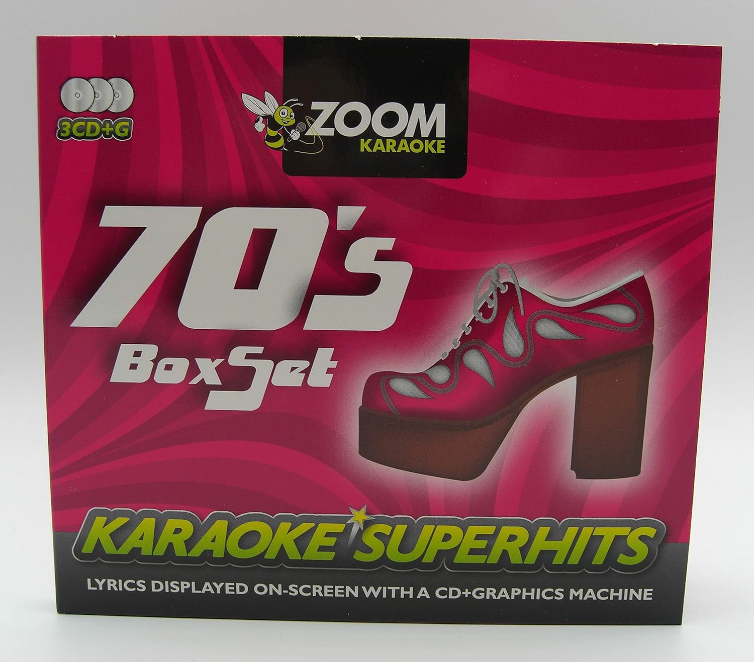 Zoom Karaoke CD+G - 70s Seventies Superhits - Triple CD+G Karaoke Pack