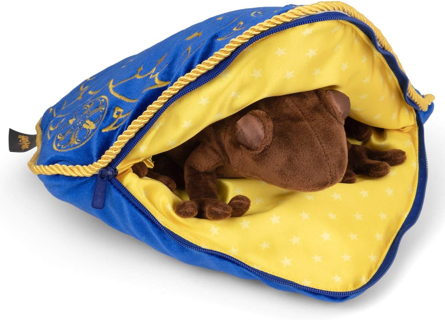 The Noble Collection Chocolate Frog Plush & Pillow Officially Licensed 14in (36cm) Harry Potter Toy Dolls Chocolate Frog Plush - Embroidered Pillow - For Kids & Adults