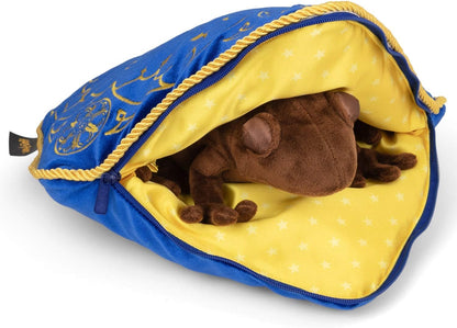 The Noble Collection Chocolate Frog Plush & Pillow Officially Licensed 14in (36cm) Harry Potter Toy Dolls Chocolate Frog Plush - Embroidered Pillow - For Kids & Adults