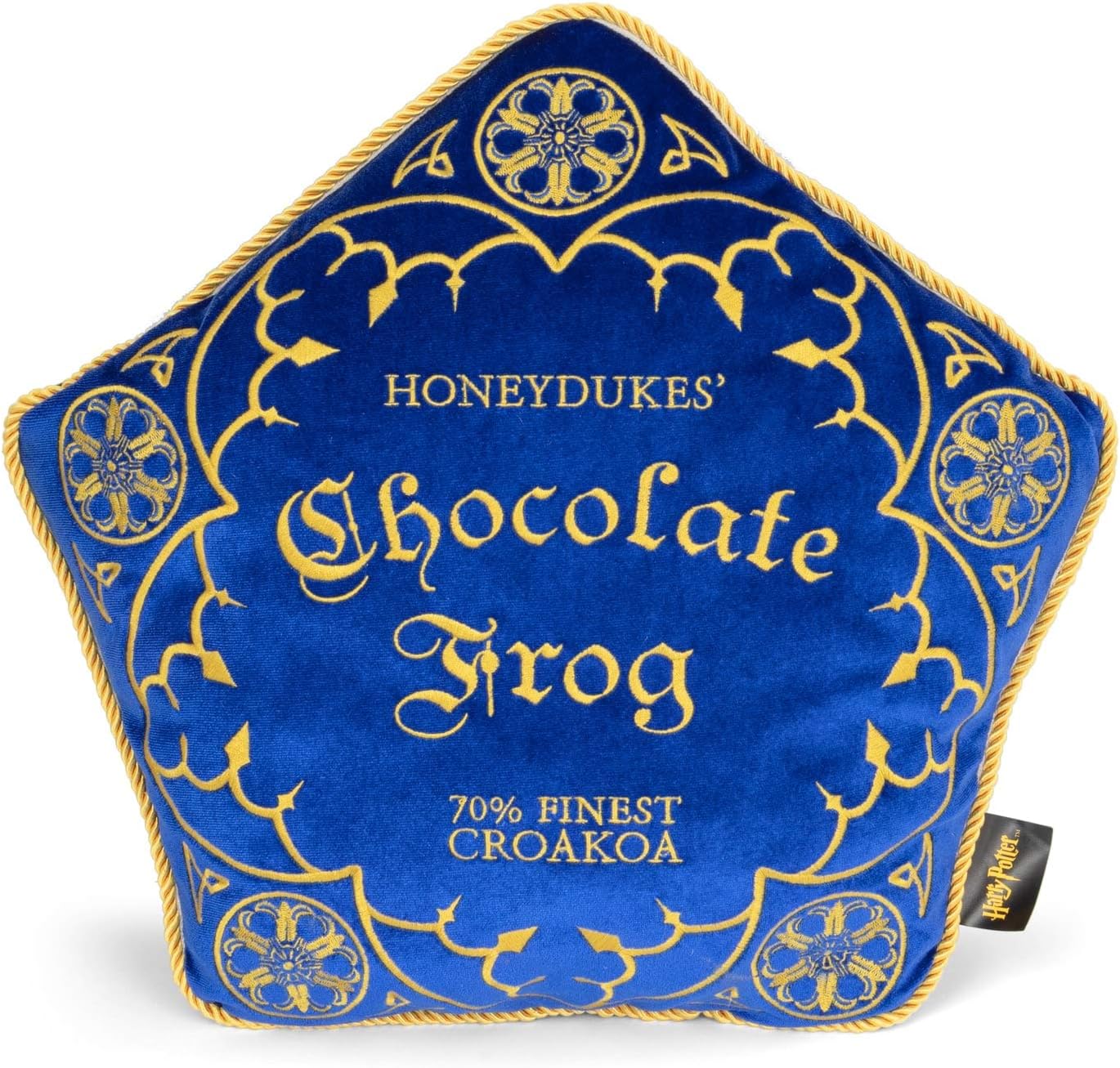 The Noble Collection Chocolate Frog Plush & Pillow Officially Licensed 14in (36cm) Harry Potter Toy Dolls Chocolate Frog Plush - Embroidered Pillow - For Kids & Adults
