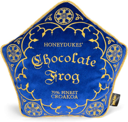The Noble Collection Chocolate Frog Plush & Pillow Officially Licensed 14in (36cm) Harry Potter Toy Dolls Chocolate Frog Plush - Embroidered Pillow - For Kids & Adults
