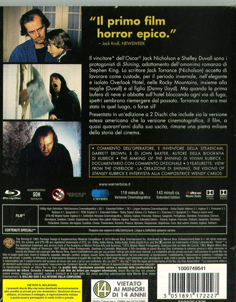 The Shining (Extended Edition. Horror Maniacs)  (English audio. English subtitles