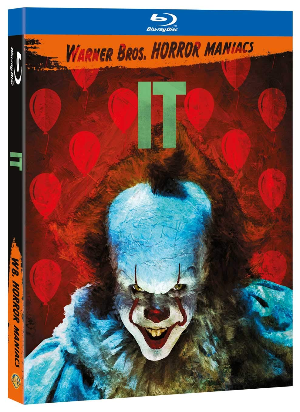 It (2017) - WARNER BROS. HORROR MANIACS (Blu Ray