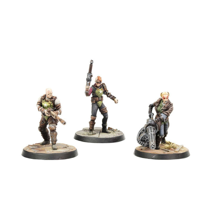 Fallout Wasteland Warfare Ack Ack, Sinjin & Avery Fallout Minis
