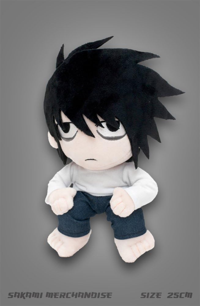 Unbekannt SAKA201525 Death Note L Plush Figure 25 cm Original and Licensed