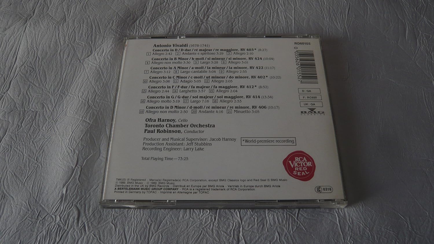Vivaldi: Cello Concertos Vol. 2