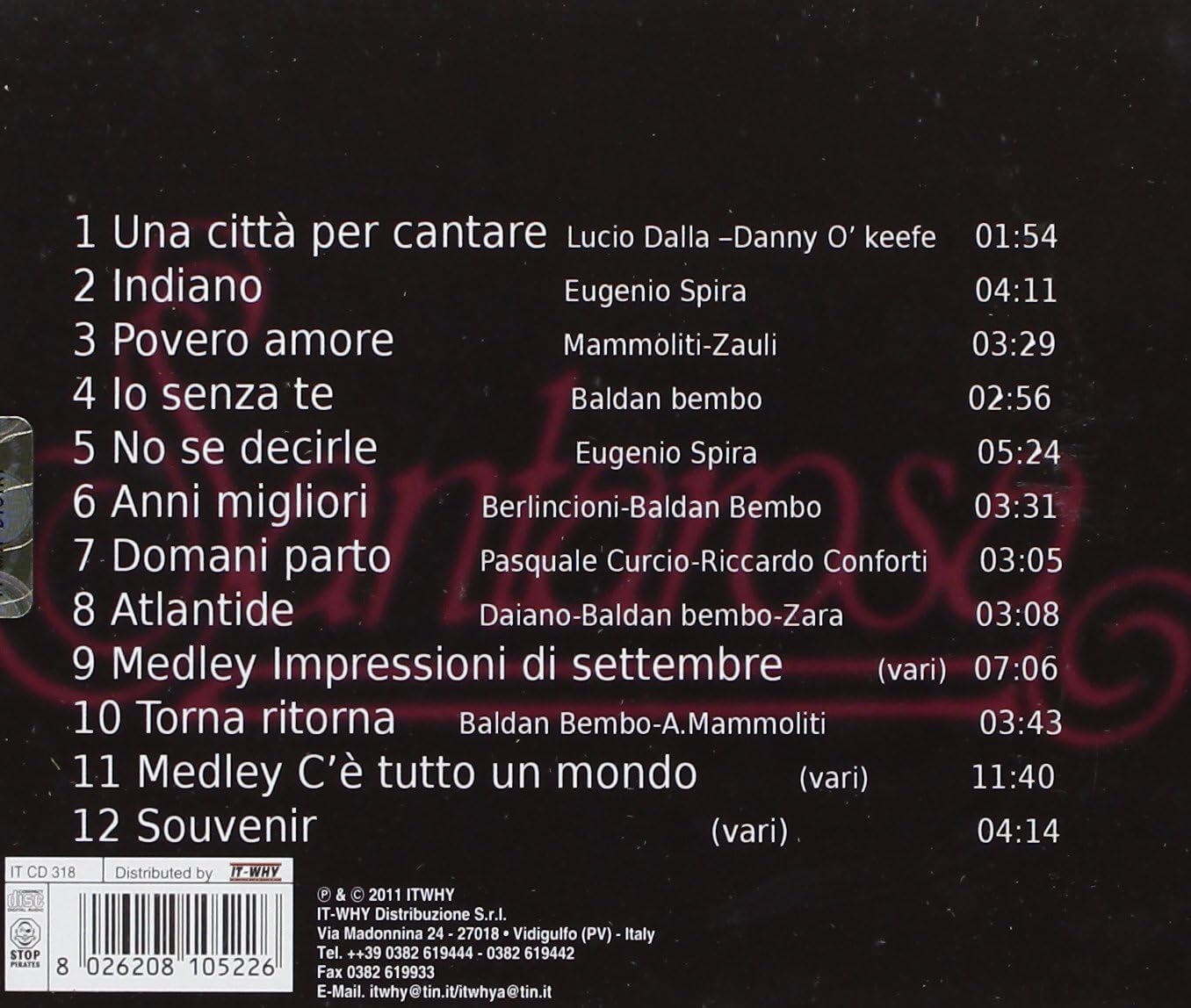 Santarosa-Origini