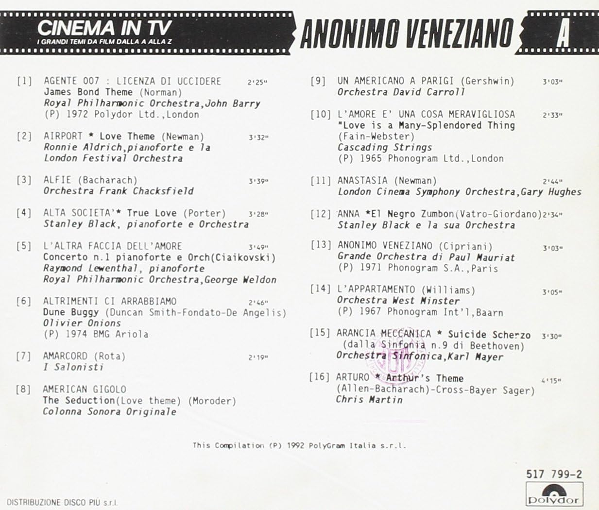 Cinema in TV Vol. 1