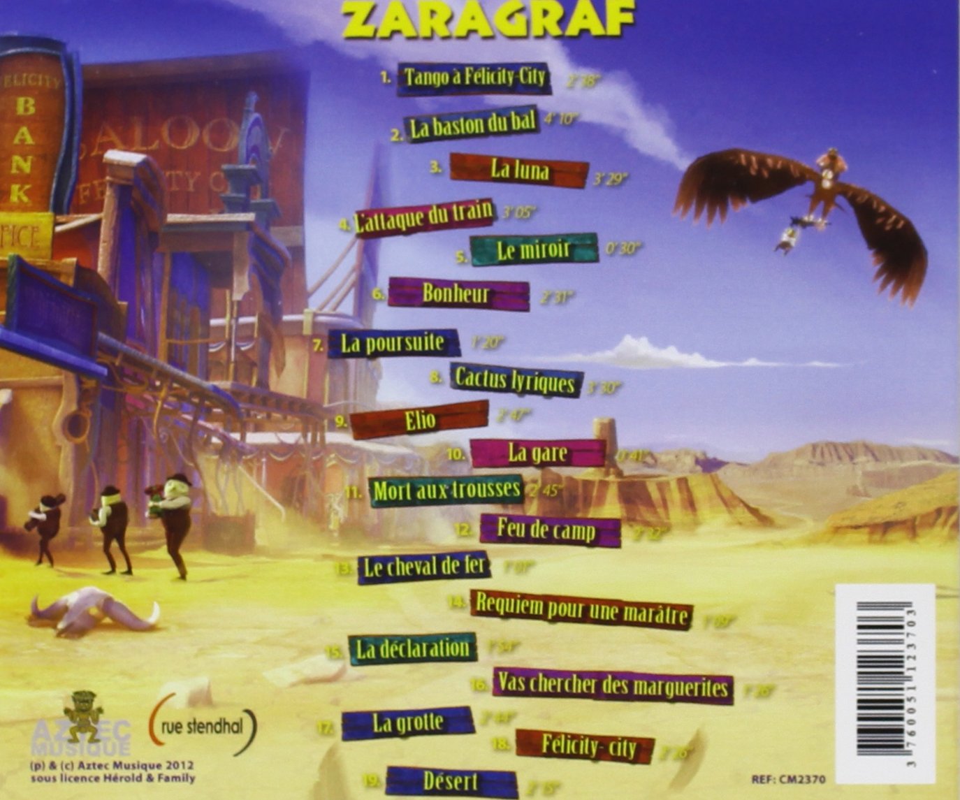 Musique De Film (Bof) - Cendrillon Au Far West