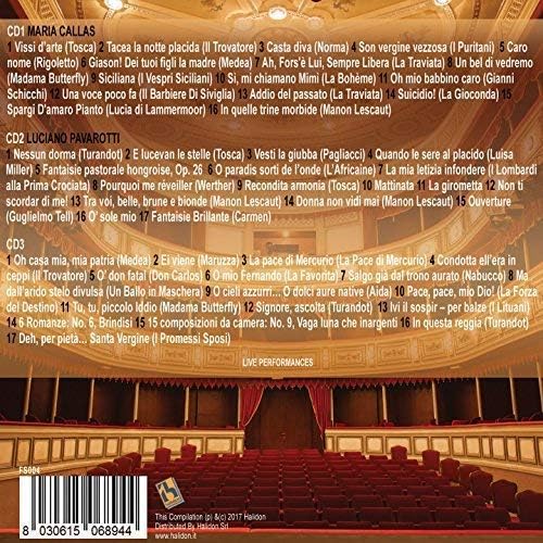 3 Arias Opera, Maria Callas, Pavarotti, Traviata, Il Barbiere Di Siviglia, Tosca, Carmen, Teatro, Opera Music, Classical Music, Musica Classica