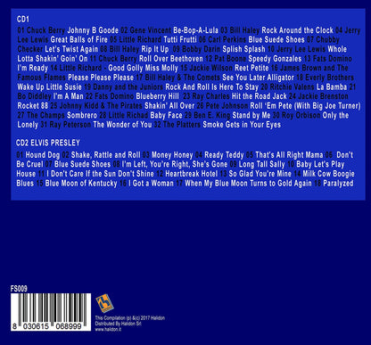 2CD 50 Songs Rock & Roll, Elvis Presley,Pete Johnson, Chuck Berry, Ray Charles, Rock Roll Music