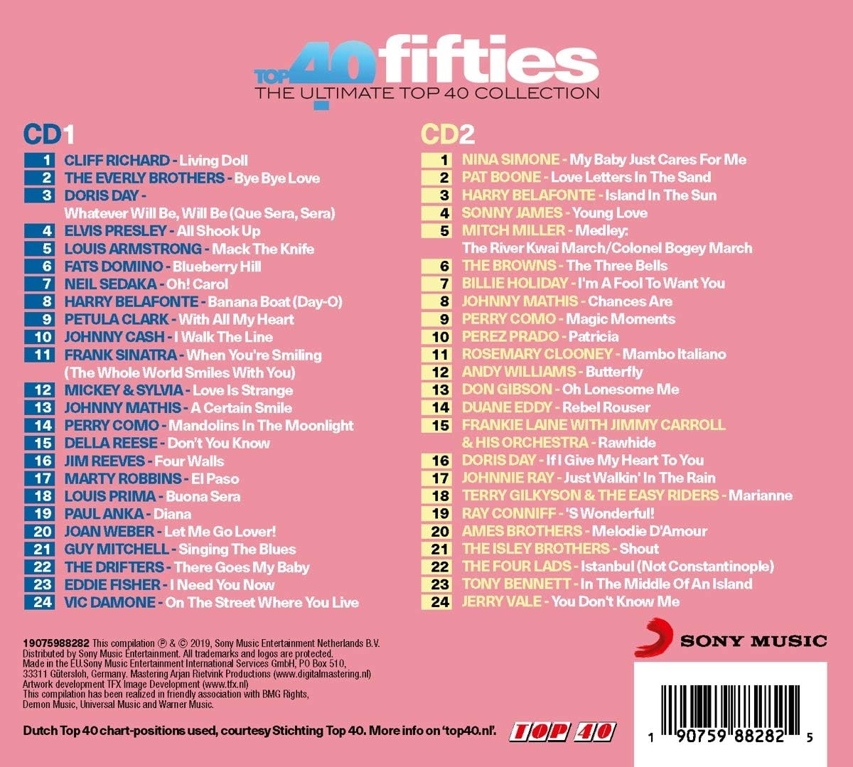 Top 40 - Fifties -Digi-