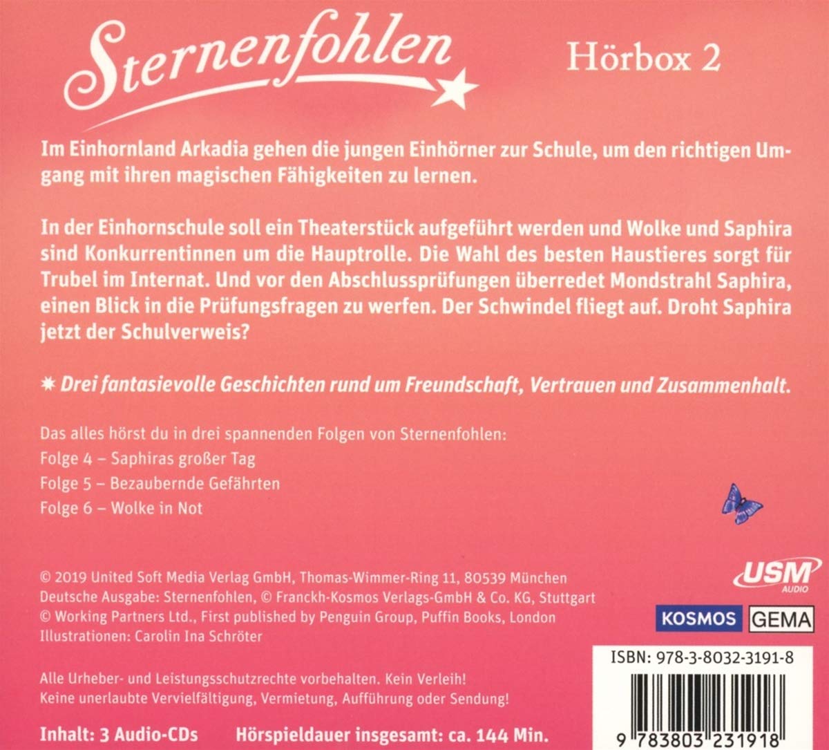 Die Große Sternenfohlen Hörbox Folge 4-6 (3cds