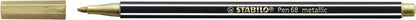 Rotulador premium metálico STABILO Pen 68 metallic - Pack con 3 colores