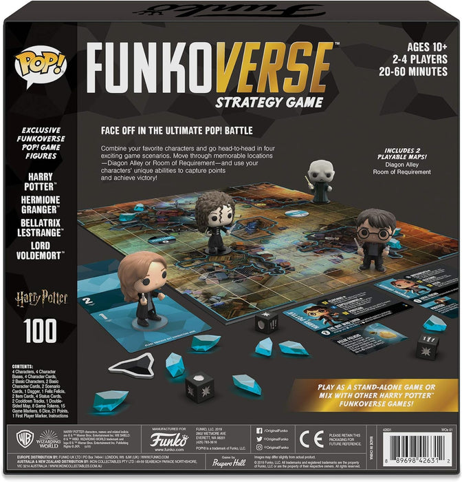 FUNKO GAMES Pop Funkoverse: Harry Potter-Base Set (English) Board Game (42631)