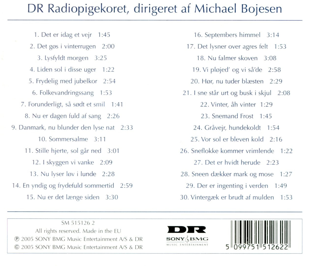 Det Er I Dag Et Vejr (dirigeret af Machael Bojesen