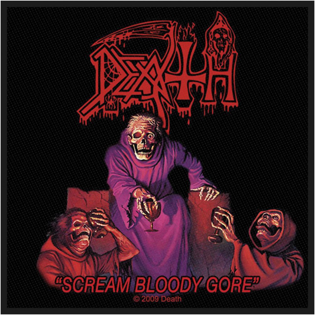DEATH SCREAM BLOODY GORE Patch/ Aufnäher