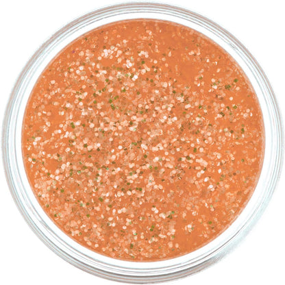 Smiffys Moon Glitter Iridescent Glitter Shakers, Orange