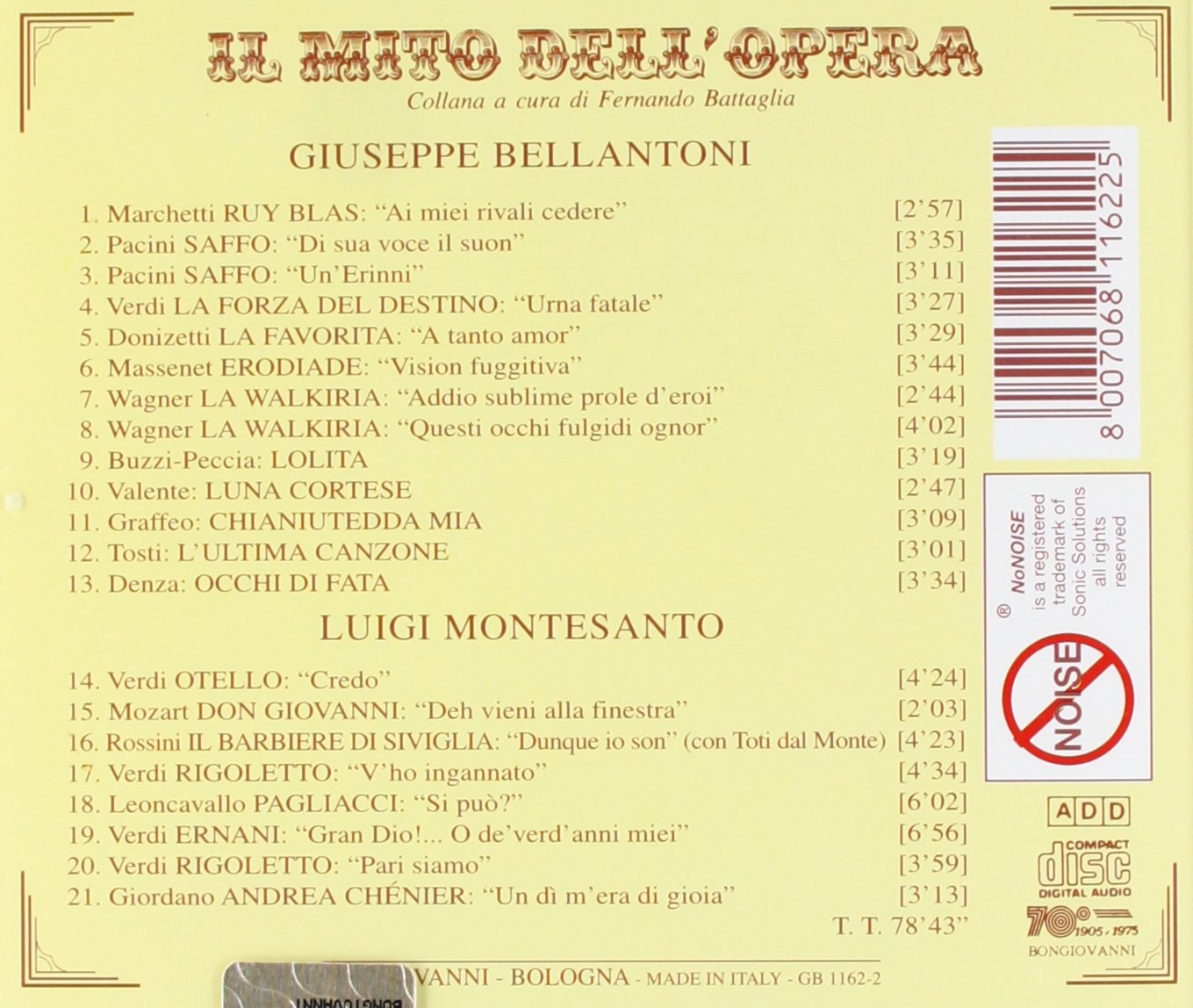 Ruy Blas / Saffo / la Forza Del Destino