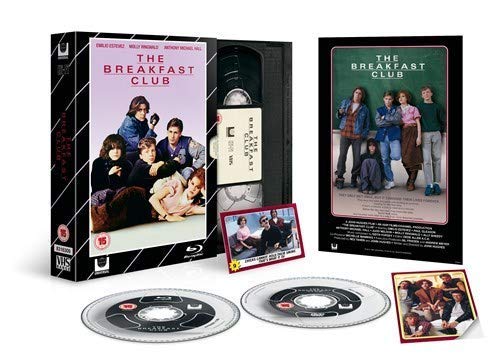 The Breakfast Club Bluray & Dvd Limited Edition VHS Range collection (No Vhs is included