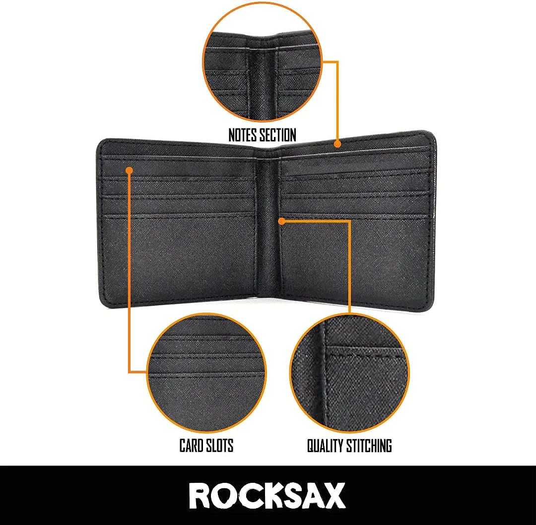 Rocksax AC/DC Wallet - Patches