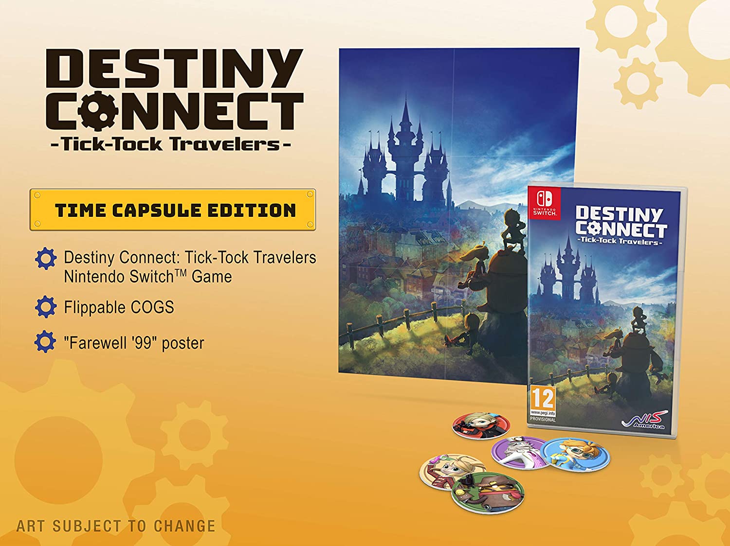 Destiny Connect: Tick-Tock Travelers (Time Capsule Edition) (Switch) Nintendo Switch
