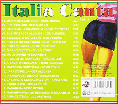 Italia Canta, Vol. 1
