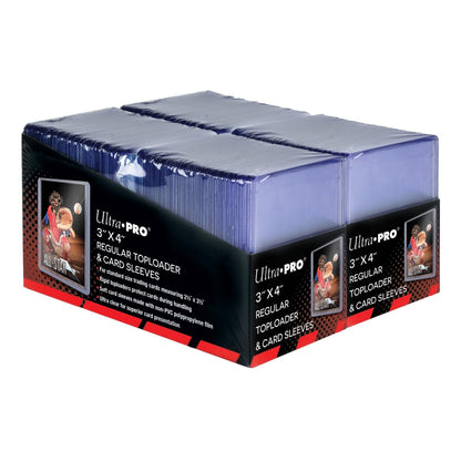 Ultra Pro 3" x 4" Trading Card Toploader & Card Sleeve Bundle (200 ct.