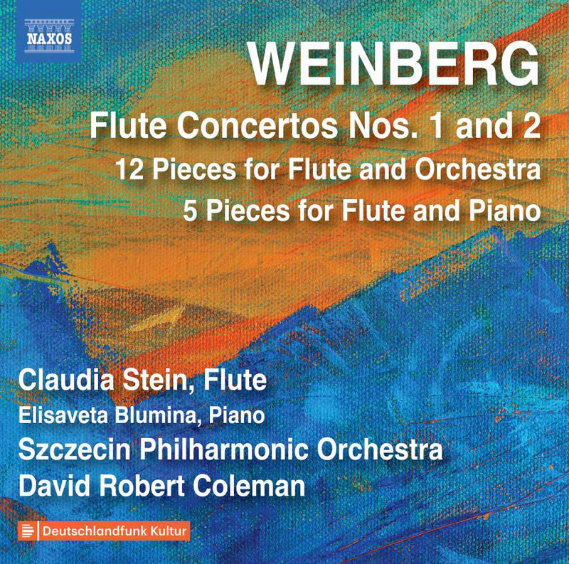 Weinberg: Flute Concertos Nos. 1 and 2: 12 Pieces for Flute and Orchestra/5 Pieces for Flute and Piano