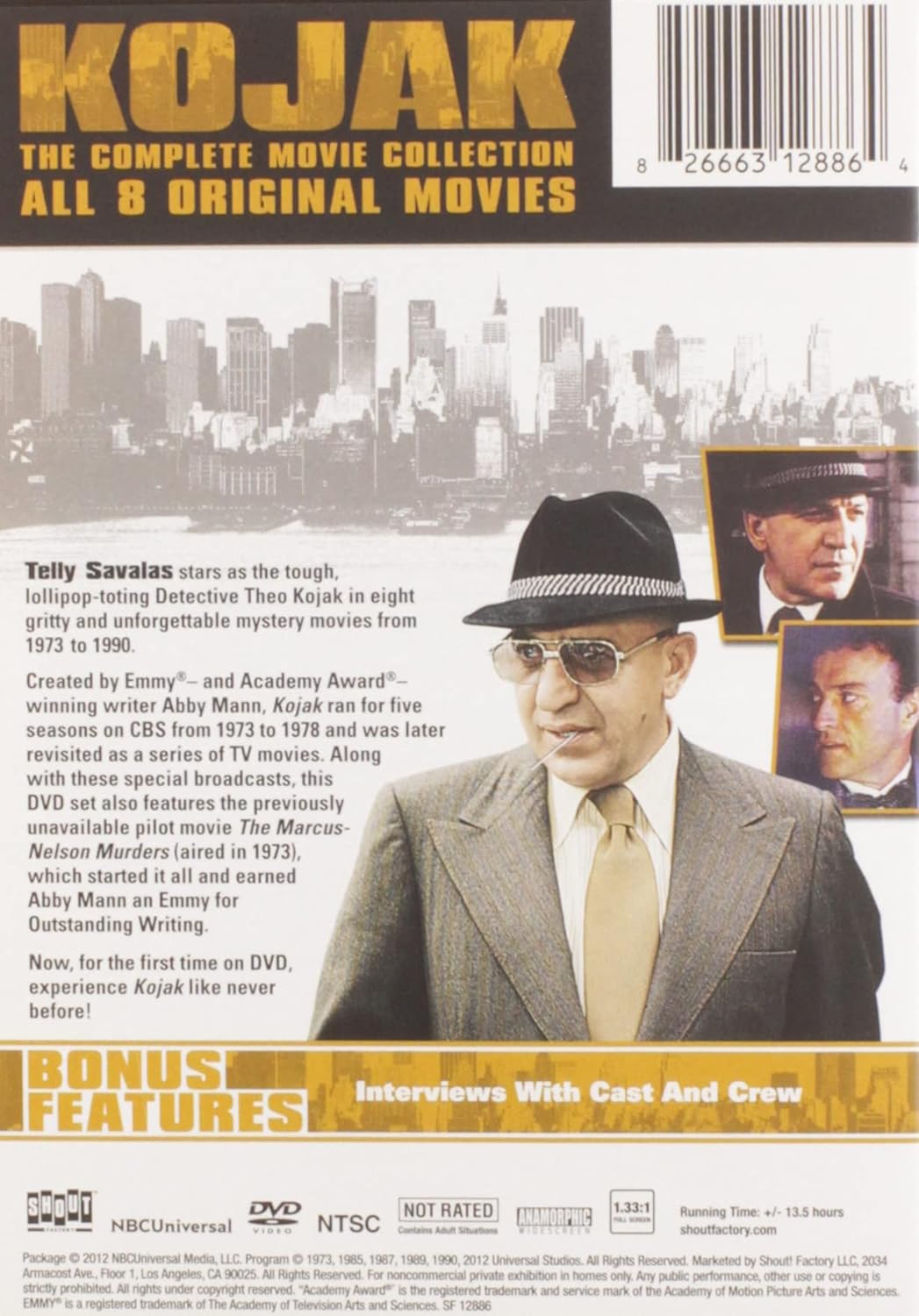 Kojak: The Complete Movie Collection [DVD] [Region 1] [US Import] [NTSC]