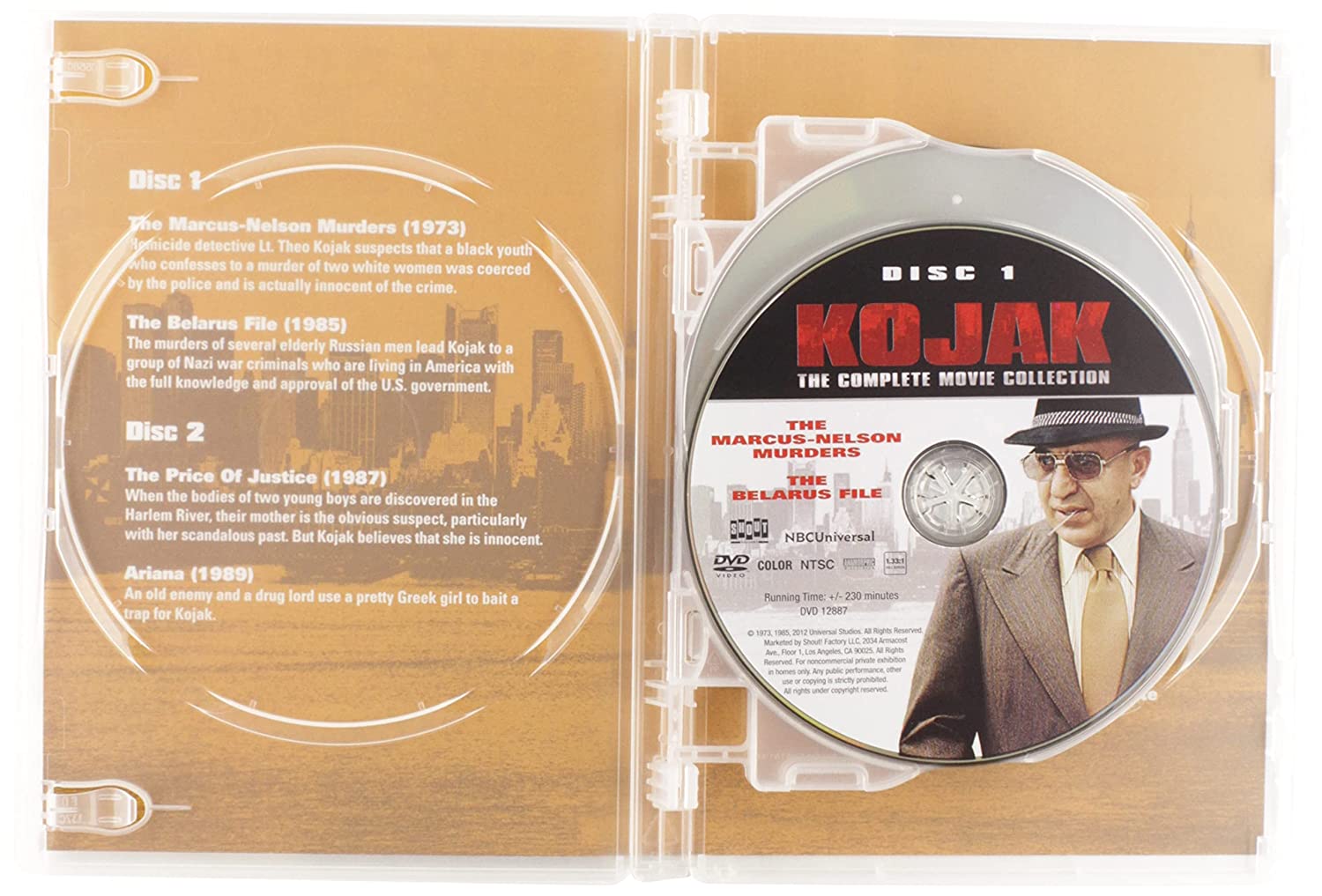 Kojak: The Complete Movie Collection [DVD] [Region 1] [US Import] [NTSC]