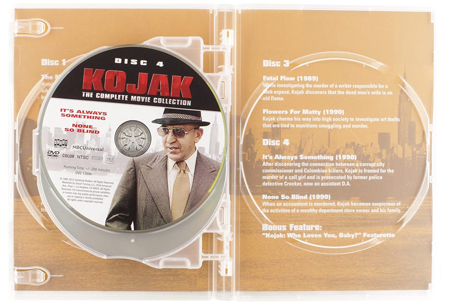 Kojak: The Complete Movie Collection [DVD] [Region 1] [US Import] [NTSC]