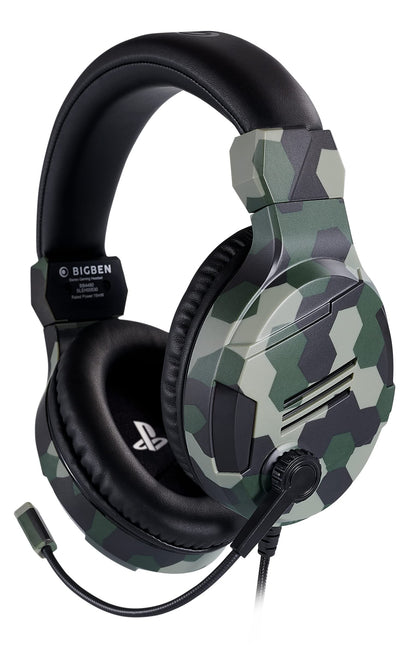 PS4 Stereo Gaming Headset V3 (camo grün
