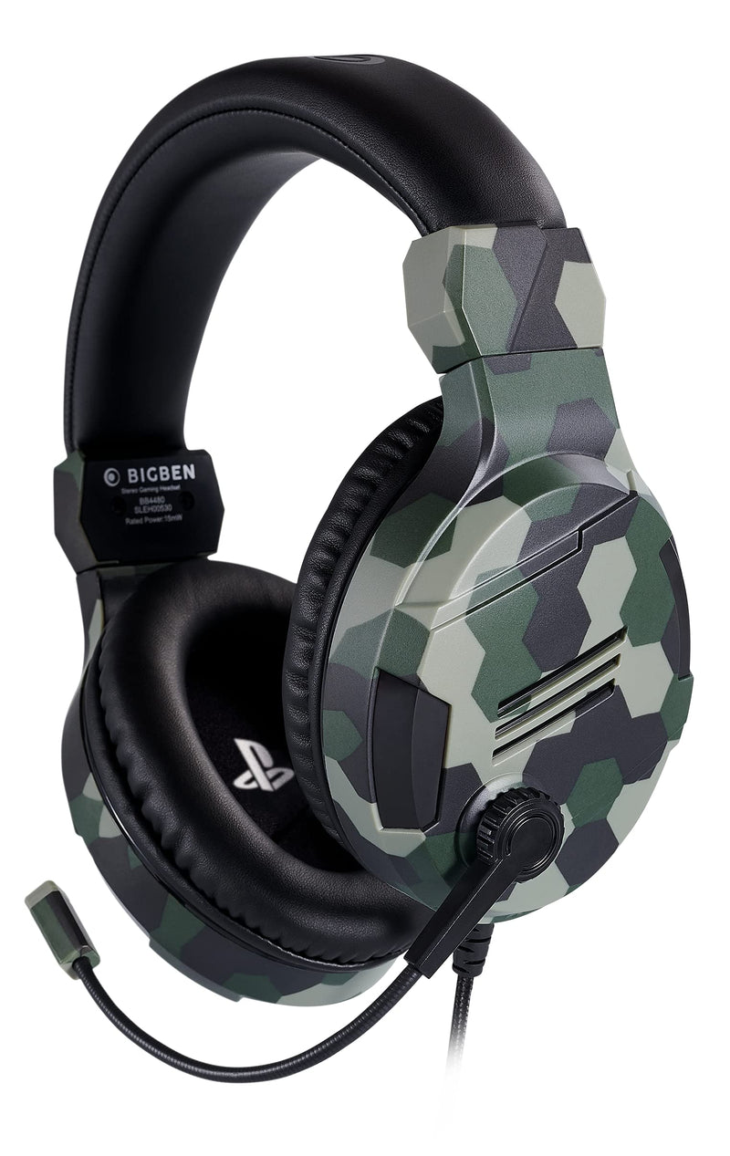 PS4 Stereo Gaming Headset V3 (camo grün