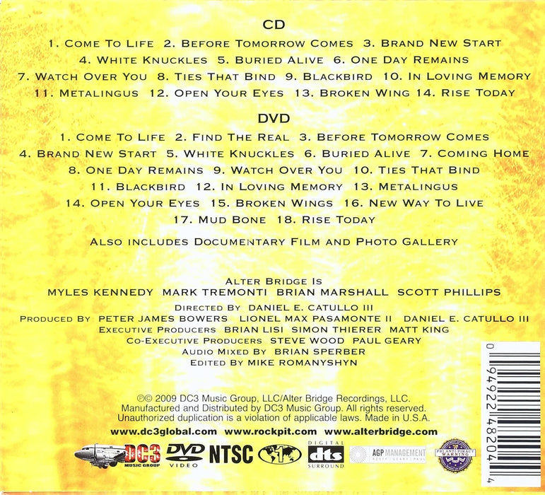 Alter Bridge Live From Amsterdam