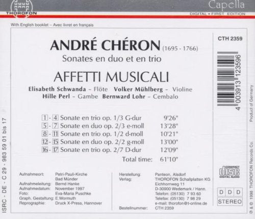 Sonatas: Duets & Trios