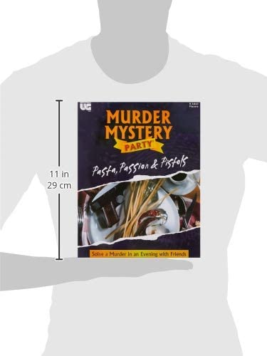 Murder Mystery Adult Party Game | Pasta, Passion & Pistols