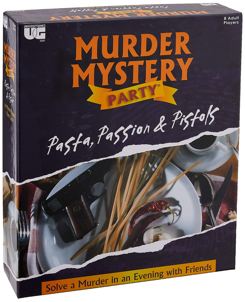 Murder Mystery Adult Party Game | Pasta, Passion & Pistols