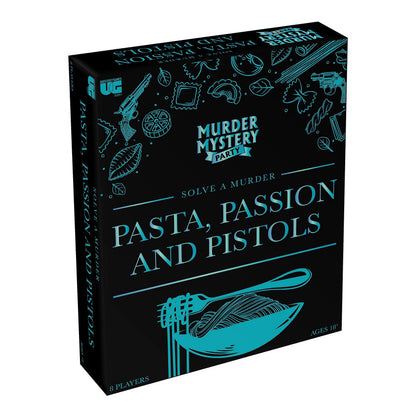 Murder Mystery Adult Party Game | Pasta, Passion & Pistols