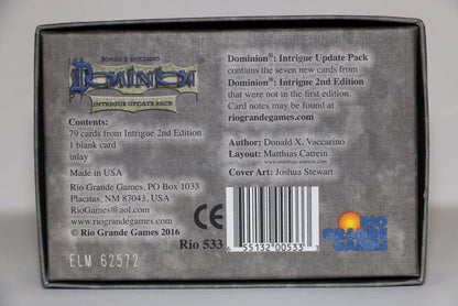 Dominion Intrigue 2nd Edition Update Pack